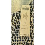 Chico's  4 US Size XXL White Blue‎ Dots Ultimate Knit Tee Top Coastal Beach NEW Photo 5