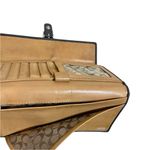 Coach Vintage 90's Black/Silver Trifold Leather Clutch Wallet Photo 9