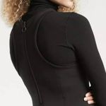 Athleta En Route Scuba Black Sleeveless Midi Athletic Dress Size XS Photo 2