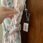 Aidan Mattox  NWT | Pleated Column Gown Nepal Floral | 8 Photo 3