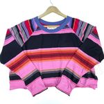 We The Free | NWT Free People Baja Striped Raglan Crop Long Sleeve Top Photo 2