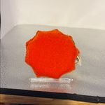 Orange Beaded Spider Web Key Holder Photo 1