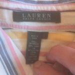 Ralph Lauren Lauren  linen/cotton blend shirt sz L Photo 1