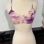 Free People  Purple Tie Dye Bralette Photo 1