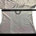 Preppy Baby Blue VS Pink Campus Oversized Logo T size small Photo 1