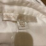 Boston Proper Embroidered Red Pattern Shorts NWT Photo 5