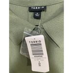 Torrid  Olive Green Drop Shoulder Shirt Dress Tunic Button Up Plus Size 4X Photo 3