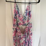 Pink Lily  BELIEVE IN DESTINY Multi Floral Maxi Dress size L Photo 5