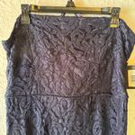 ModCloth Marina Navy Blue Strapless Sheath Party Dress Wedding Cocktail Formal Size 14 Photo 5