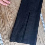 Free People  Black Split‎ Sleeve Deep V Fringe Tie extra Small XS Photo 5