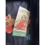 Sacred Threads  Women's‎ Vintage Black Floral Kimono Cover up Deadstock Medium Photo 3