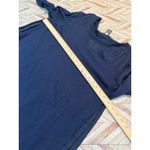 Lane Bryant  Navy Blue Sweater Knit Pleated Hem Tunic Top Plus Size 18/20 Photo 5