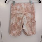 Womens Size S Aerie Offline The Hugger High Rise Bike Shorts Orange Tie Dye Photo 1