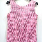 Chico's Chico’s Pink and White Tank Top Soft Comfy Knit Size 0/Small Photo 2