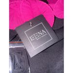 Mac Duggal Ieena  49642 Strapless Ruffle Mini Dress Black Fuchsia Sz 0 Photo 4