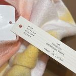 Theo & Spence sweatshirt womens creamsicle stripe top nwt Sz large Yellow Photo 2