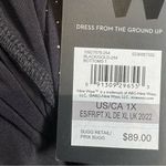 Nine West black and gold studded wide leg flowy palazzo pants size 1X NWT Photo 7