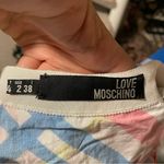 Love moschino RARE Abstract Pleated Balloon Skirt- Size 2 Photo 9