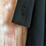 Pinko Black Single Lapel Peacoat Size 4 Photo 11