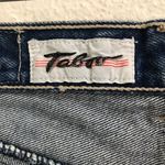 Taboo Vintage Retro high waisted high-rise tapered leg denim jeans 26* Photo 7