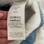 Ganni Blue Denim gold Coated Bustier Corset Photo 10