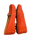 UGG  Australia Milana Water-Resistant Suede Shoes Loafers Leather Orange Size 5 Photo 7