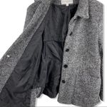 Sandro Sportswear Grey Boucle Button Front Jacket PM Photo 1