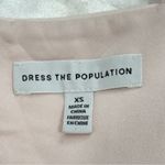 Dress the Population  Anabel Sequin Sweetheart Gown Pink Floral XS Prom Bridal Photo 5