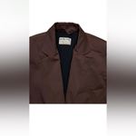 Free People Jay Blazer, Bitter Chocolate, Size S (Oversized Fit) $228 Photo 2