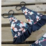 Spotlike Ruffle Floral Bikini Top Photo 6