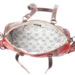 NWT Boutique Boho Candy Frills Red Leather & Hairon Bag by Myra Photo 4