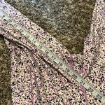 Athleta  Salutation Stash Capri Leggings Floral Medium Photo 6