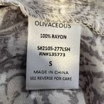 Olivaceous ‎ Printed Tiered Ruffle Skirt Size Small New Photo 5