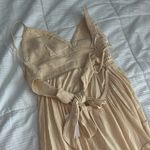 Papaya  Cream Lace Midi Dress Photo 1