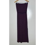 Madewell Stripe Weekend Strapless Maxi Dress Size Small Photo 3