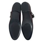 Mango Faux Patent Leather Mary Jane Flats Burgundy Size 38/ 7.5 Photo 11