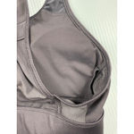Fabletics ‎ Sports Bra Medium Support Racerback Workout Fitness Gray S Photo 4