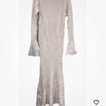 Princess Polly Princess Poly Super Maxi Sweater Body Con Mermaid Dress Ribbed Knit Medium/Large Photo 2