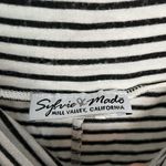 Black and White Striped Maxi Skirt Size M Size M Photo 1