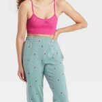 Colsie Women's Scoop Neck Crochet Bralette S Pink Photo 0