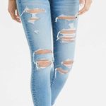 American Eagle Outfitters Skinny Jeans Blue Size 00 Photo 0