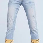 Anthropologie Bandana Hem Jeans Photo 0