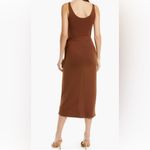 Reformation  NWT Kaila Wrap Jersey Knit Midi Dress - size small Photo 1