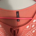 Massini   peach coral pink flowy dress top Medium! Photo 1