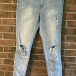Old Navy - Blue Skinny Distressed Rockstar Jeans Photo 0