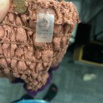 Free People Copper and Purple Textured Dress Photo 3