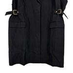 Disturbia Oath Tailored Waistcoat Mini Dress Black size 16 Safety Pin Brooch NWT Photo 6