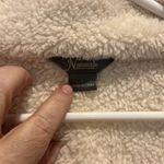 Natural Reflections  Cream 1/4 Zip Pocket Long Sleeve‎ Jacket Women's Large Cozy Photo 1