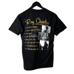 Vintage Y2K Ray Charles Jamie Foxx Movie Tee Black Small S T Shirt Graphic Solid Photo 2