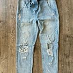 VICI Dolls Vervet Hi Rise Paper Bag Distressed Jeans Photo 0